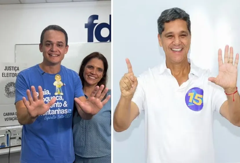Lorenzo Pazolini e Ricardo Ferraço vão disputar segundo turno para o Governo do ES