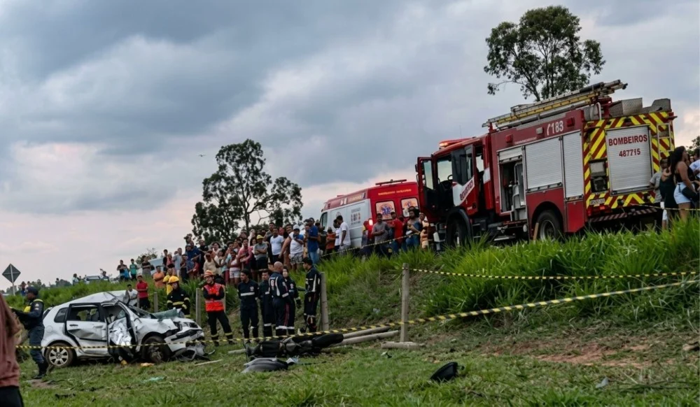 Acidente na Rodovia ES 315 em Boa Esperança termina com dois mortos