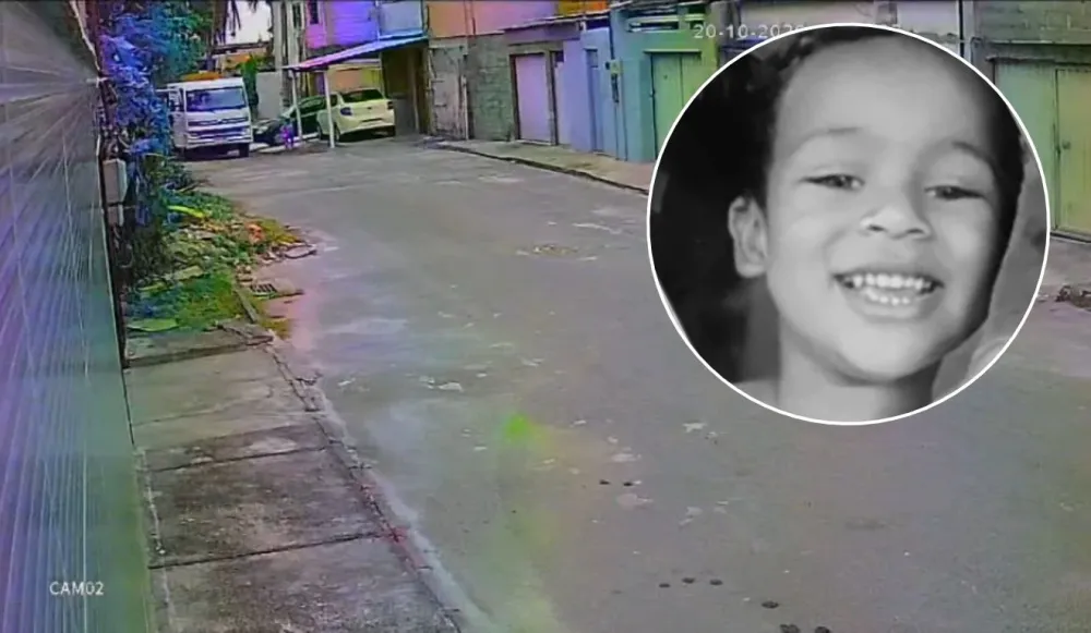 Criança de 3 anos morre após ser atropelada por caminhão enquanto brincava na rua