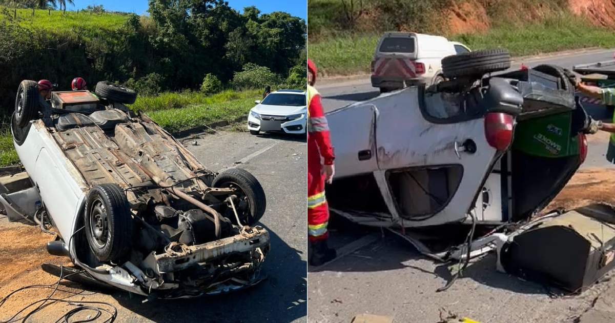 Anjo da guarda: Caminhoneiro salva casal de acidente com mais de 50 carros  na BR-277 - NSC Total