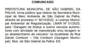 comunicado prefeitura sgp