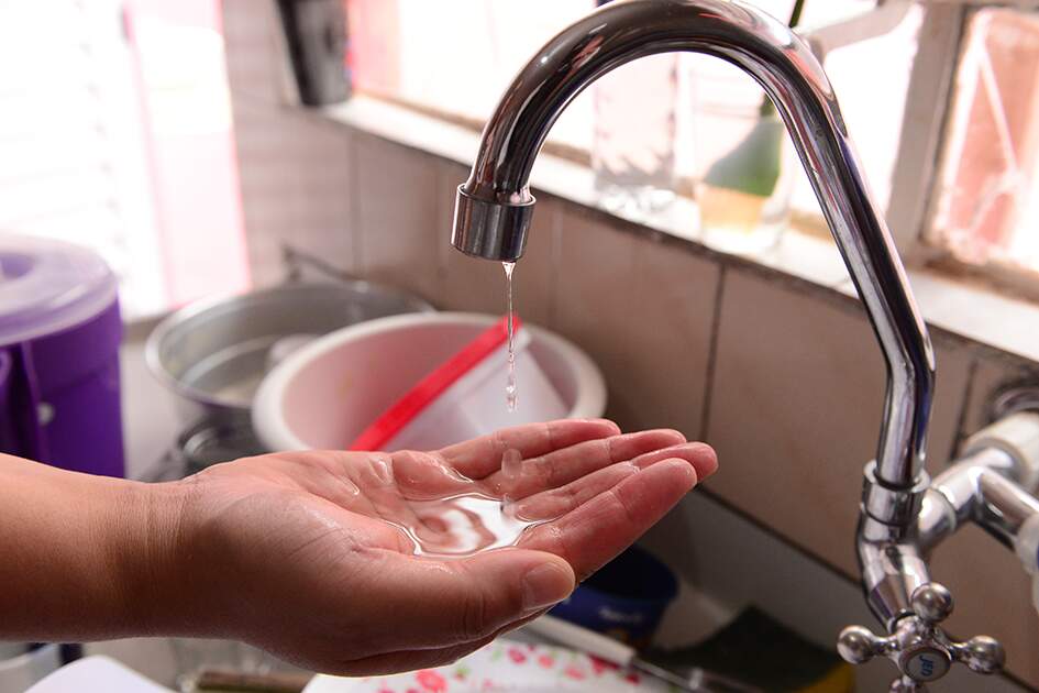 falta de agua torneira cagepa