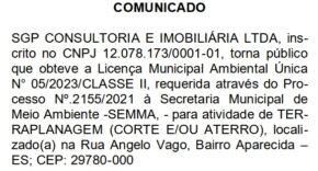 comunicado sgpconsultoria