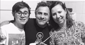 Rafael Henrique Miguel e os pais dele, João Alcisio Miguel e Miriam Selma Silva Miguel — Foto: Reprodução/TV Globo e Arquivo pessoal.