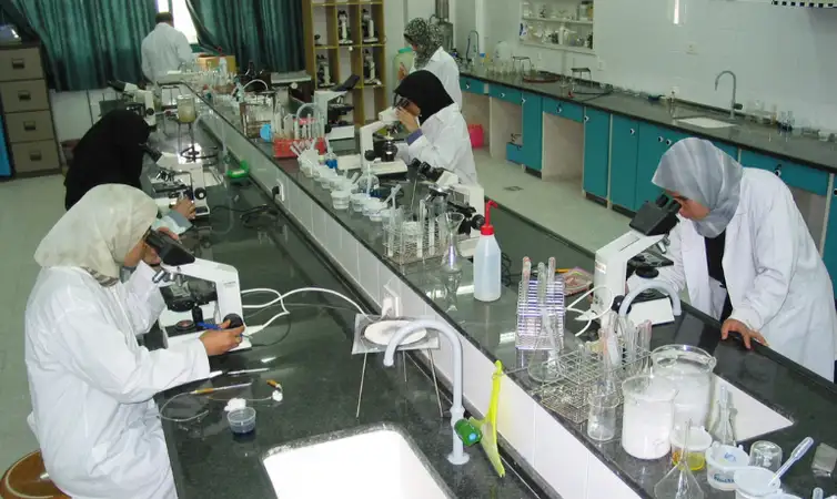 Laboratório da Universidade Islâmica de Gaza antes de bombardeios - Foto: Hala El-Khoondar/Arquivo pessoal