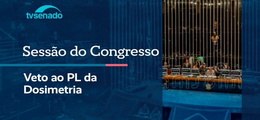 Vídeo: Ao vivo: Congresso analisa veto ao projeto da dosimetria – 30/4/26