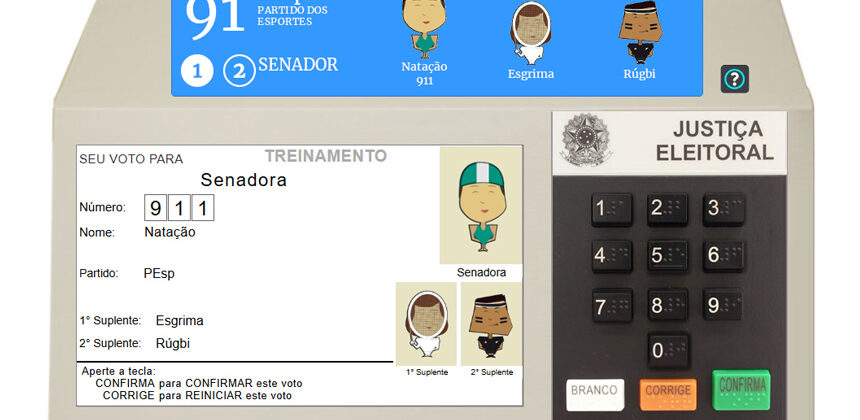 Entenda por que o voto para senador inclui mais dois nomes