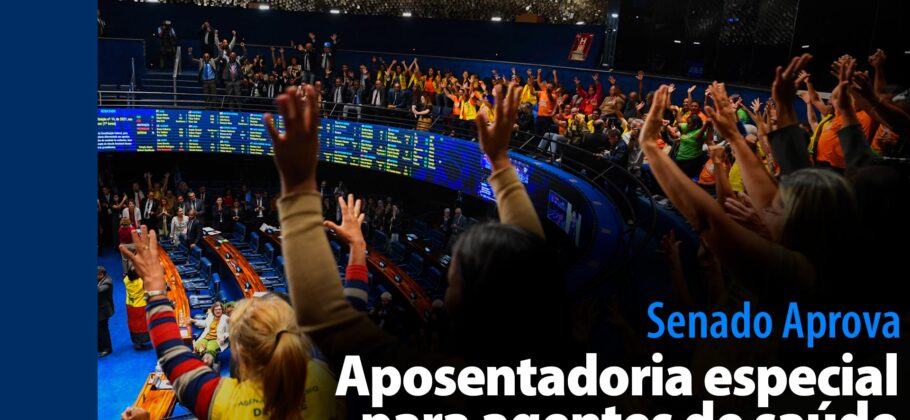 Vídeo: Senado Aprova: Aposentadoria especial para agentes de saúde
